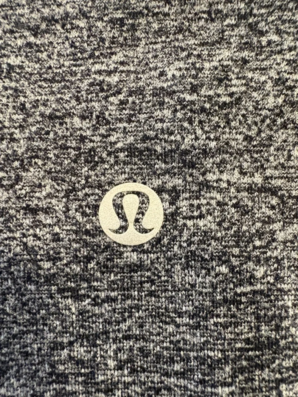 Lululemon Wunder Under Crop High Rise 21” ~ 8 ~ Heathered Black